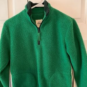 Mini Boden boys 1/4 zip fleece